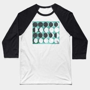 Mid Century Modern Waxing and Waning Baseball T-Shirt